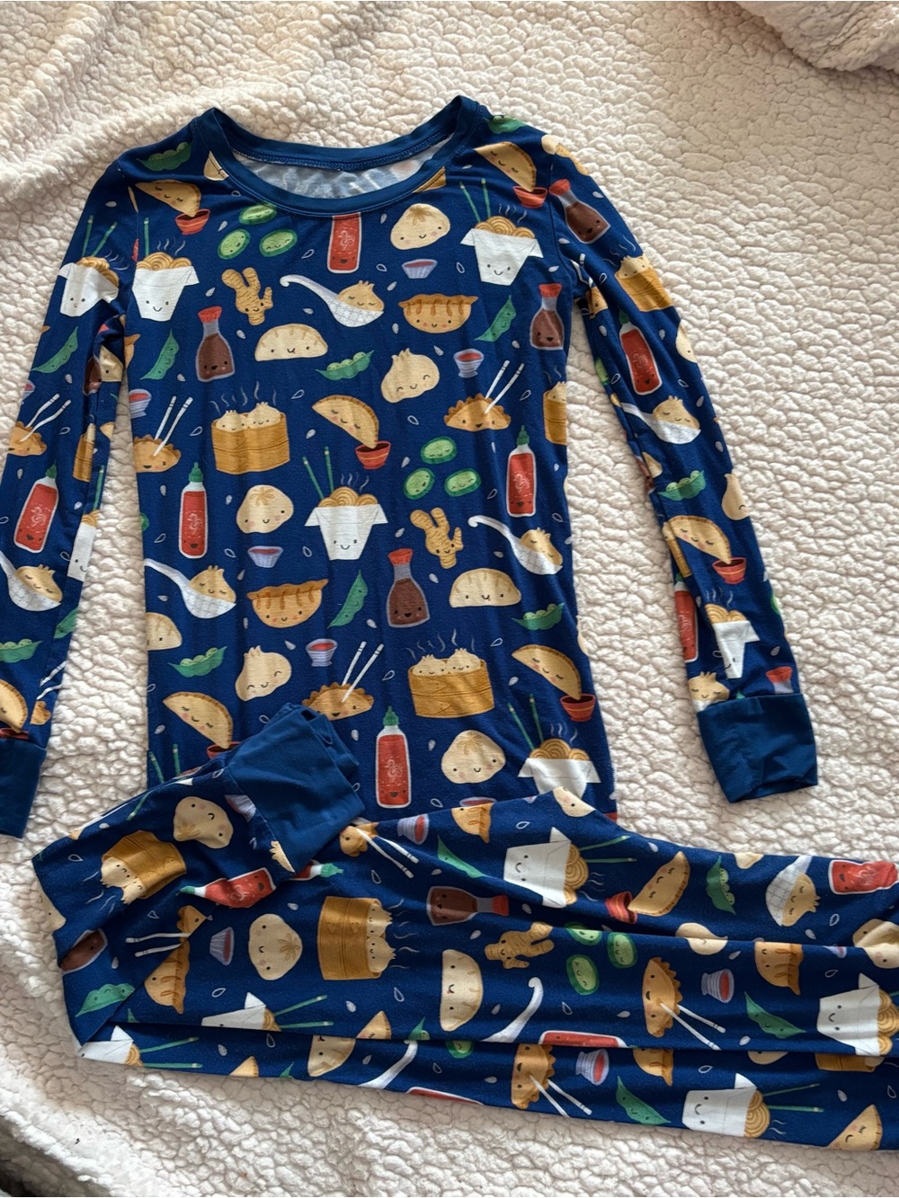 Little Sleepies Bao print